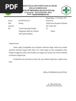 Surat Permohonan Kerjasama PMI