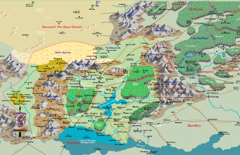 Map Of Forgotten Realms 5e - Maps Model Online