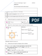 Double Integral Exercise