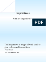Imperatives 1