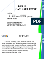 Revaluasi Aset Tetap