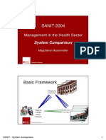 System Comparison 2004