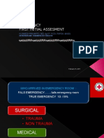 Emergency First Initial Assesment: Kusmedi Priharto. Md. Spot. Fics. Fapoa. Mkes