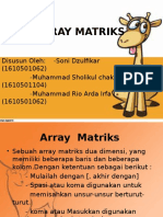 Array Matriksss