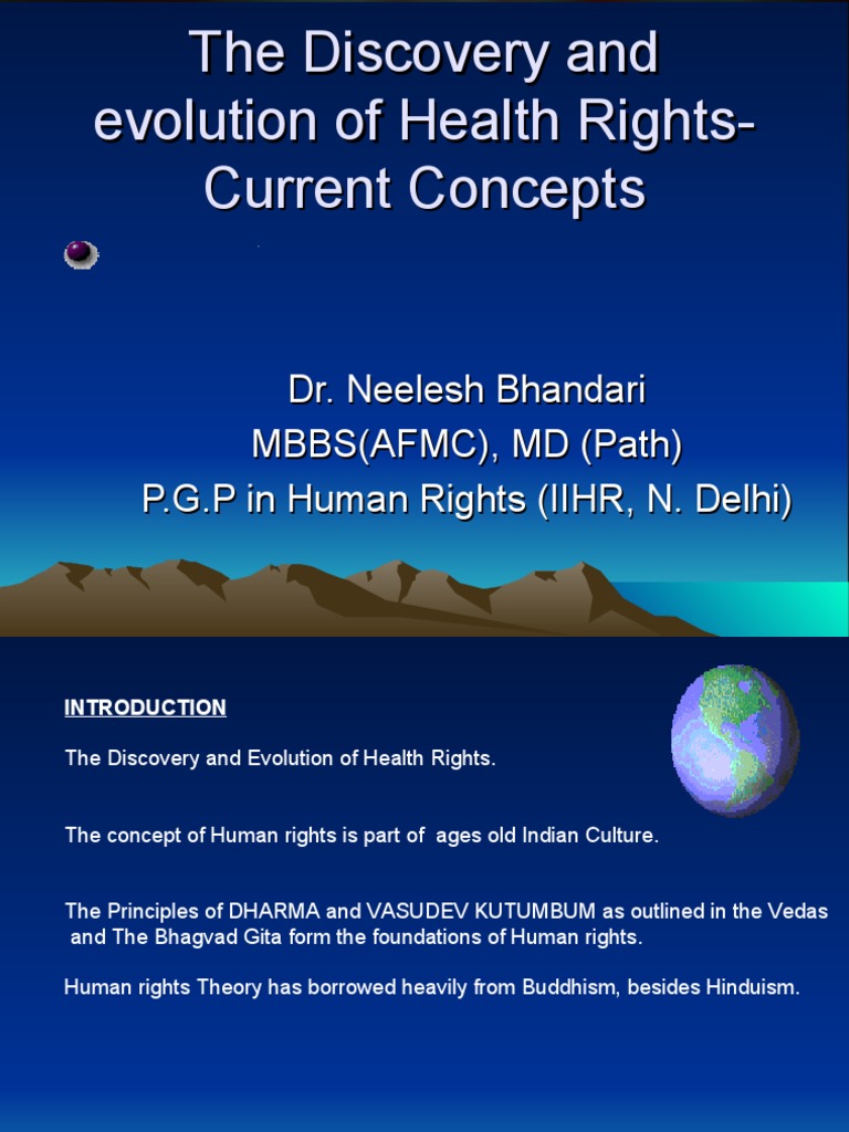 Evolution of Health Rights Explained | PDF | Human Rights | Rights