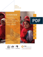 Overview: Curriculum Enhancement To Promote Safety, Resilience, and Social Cohesion Safety, Resilience, and Social Cohesion: A Guide For Curriculum Developers