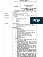 Sop Postural Drainage