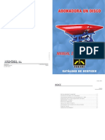 Abonadora 1 Disco Manual de Instrucciones PDF
