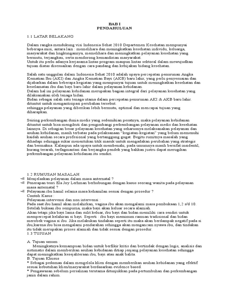 MATERI KONSEP KEBIDANAN