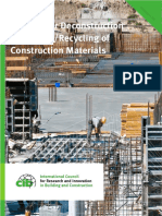 Barriers For Deconstruction and Reuse:Recycling of Construction Materials - CIB 2014 PDF