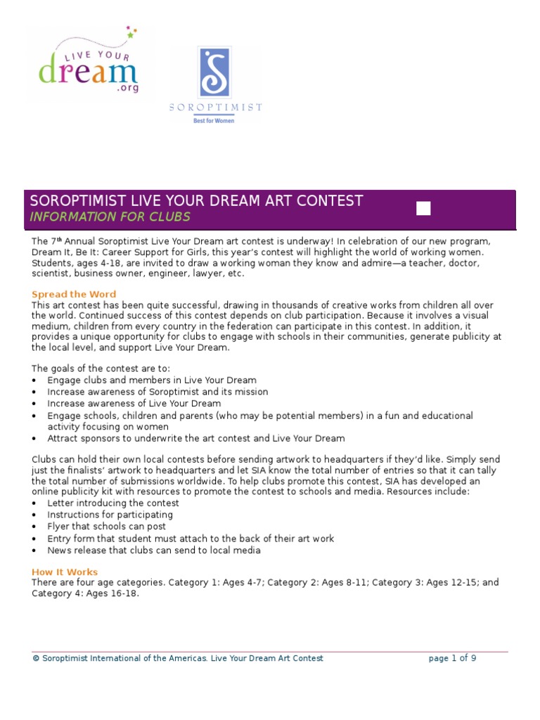 Art Contest 2014 2015 English | PDF | Facebook | Communication