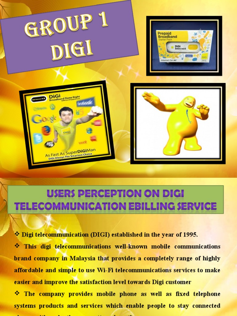 Digi Telecommunications Services Overview | PDF | Internet Access ...