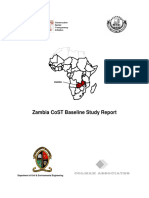 Zambia CoST Baseline Study FINAL REPORT