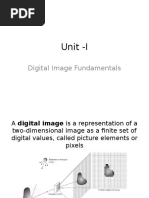 Unit - I: Digital Image Fundamentals