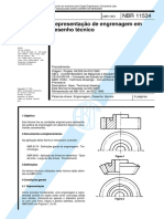 NBR 11534 - Representacao de Engrenagem em Desenho Tecnico