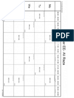 Ali Timetable Index