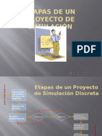 Etapas de Un Proyecto de Simulacion