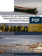 Manejo de Las Pesquerías Del Perú, Problemática de Los Principales Recursos Pesqueros
