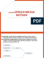 Klasifikasi Massa Batuan