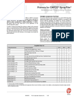 Primers For CAFCO Spray Film Intumescent Fire Protection System - C-TDS - 03-16