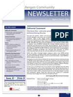 AOAC Food Allergen Community Newsletter 2016_Issue 3