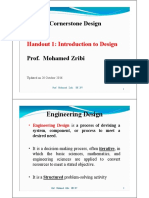 EE 297: Cornerstone Design: Handout 1: Introduction To Design