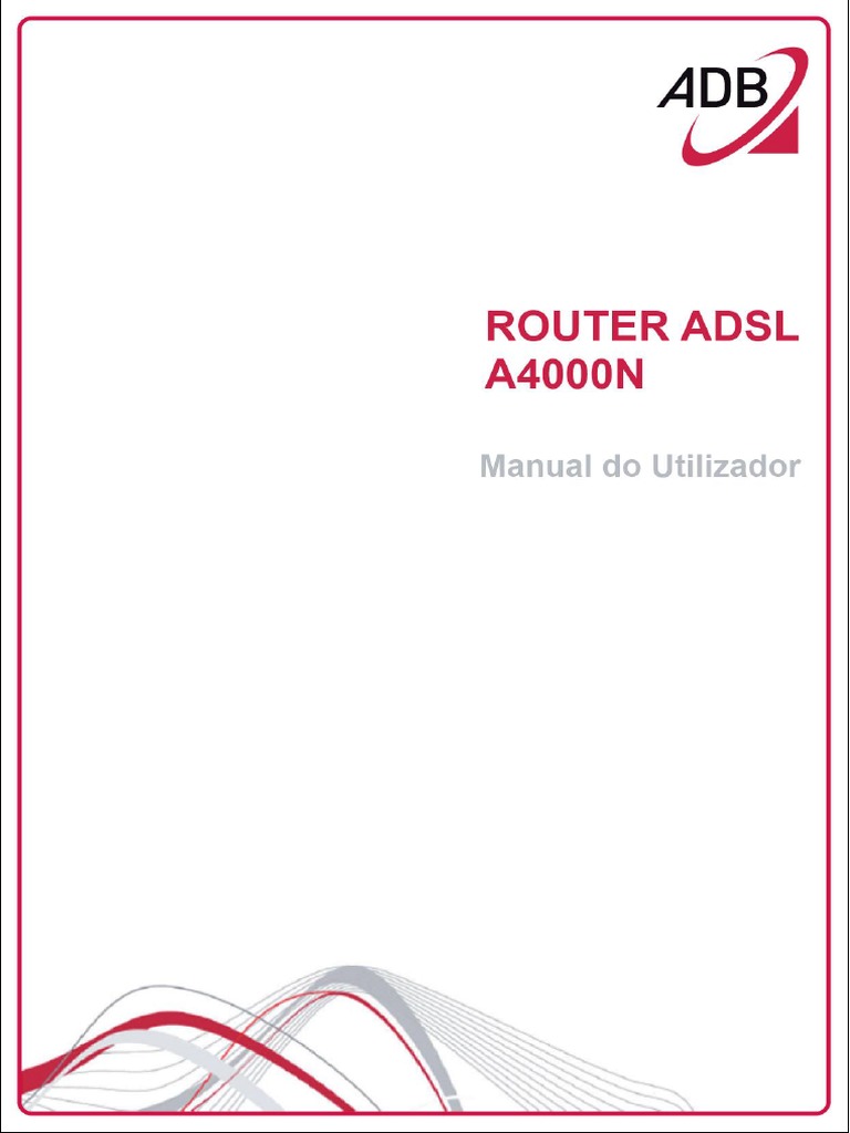 Manual Router A4000N | PDF | Roteador (informática) | Internet