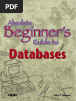 John Petersen-Absolute Beginner S Guide To Databases-QUE (2002)