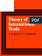 Avinash Dixit, Victor Norman-Theory of International Trade - A Dual, General Equilibrium Approach (Cambridge Economic Handbooks) (1980) PDF