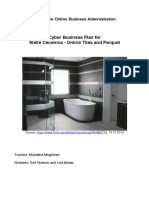 Cyber Business Plan For Sielle Ceramics - Online Tiles and Parquet