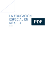 Educación Especial en México 