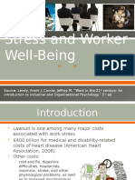 Stress and Worker Well-Being