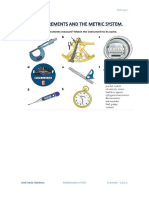 1 ESO - Unit 06 - Exercises 1.6.1 - Measurements and The Metric System