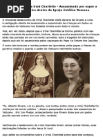 O Testemunho Da Irmã Charlotte - Assassinada Por Expor o Ritual Satânico Dentro Da Igreja Católica Romana