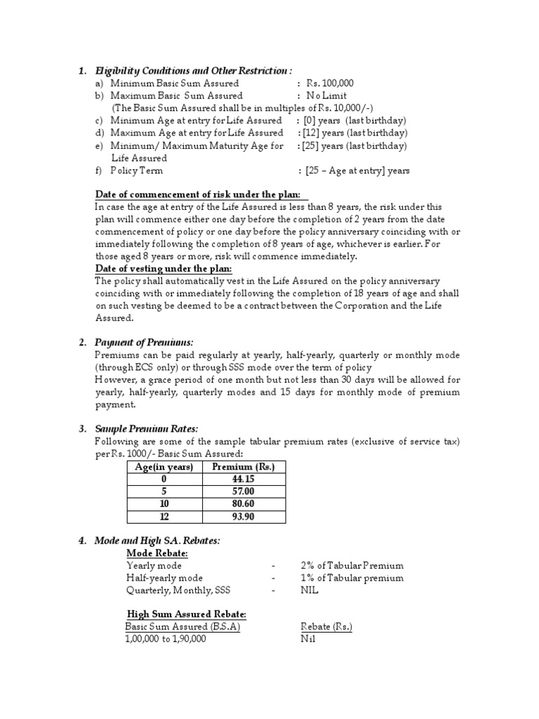 Date Of Commencement Of Risk