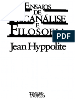 Jean Hyppolite - Ensaios de Psicanálise e Filosofia