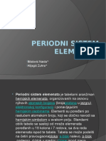 Periodni Sistem Elemenata