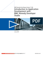 Introduction To Application Development With BMC Remedy Developer Studio