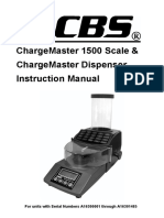 RCBS Chargemaster Powder Dispenser & Scale Instruction Manual