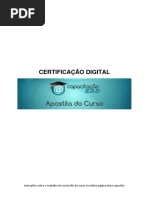 Apostila Certificação Digital