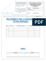 Ok Procedimiento para Perforación de Pozo Profundo.