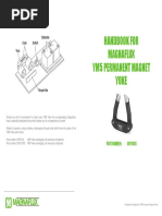 Handbook For Magnaflux YM5 Permanent Magnet Yoke Dec 11 English Printable Version PDF