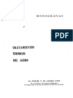 Tratamientos Termicos Del Acero - Migue de Andres Sanz PDF