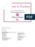 Certificado Boca Rosa