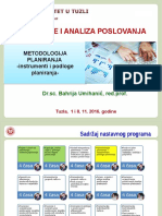 PiAP - 4 - Metodologija Planiranja - Instrumenti I Podloge Za Planiranje - 2016