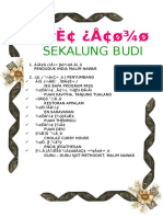 Buku Program Ponggal