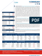 Report On Stock Trading Report by Mansukh Investment & Trading Solutions 6/07/2010