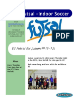 $2 Futsal - Indoor Soccer