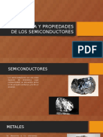 Estructura y Propiedades de Los Semiconductores