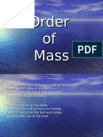 Order of Mass